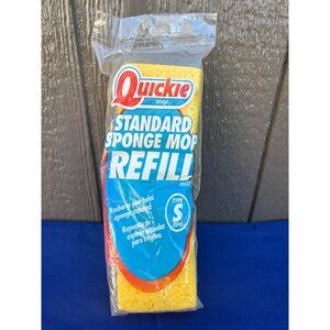 NOS Quickie Standard Sponge Mop Refill Type S Clean Floor